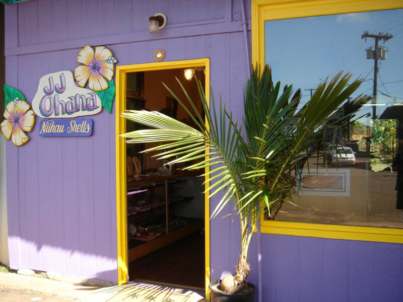 JJ Ohana shop in Hanapēpē, Kauaʻi